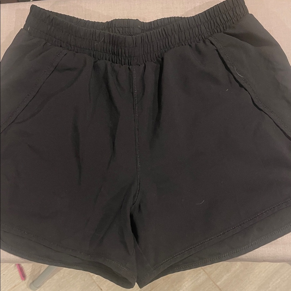 All in Motion Women's Black Athletic Shorts